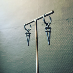 Taru Earring Silver or Bronze
