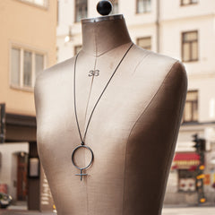 Enchain Thin Chain Silver / Black Ox / Gold Plated