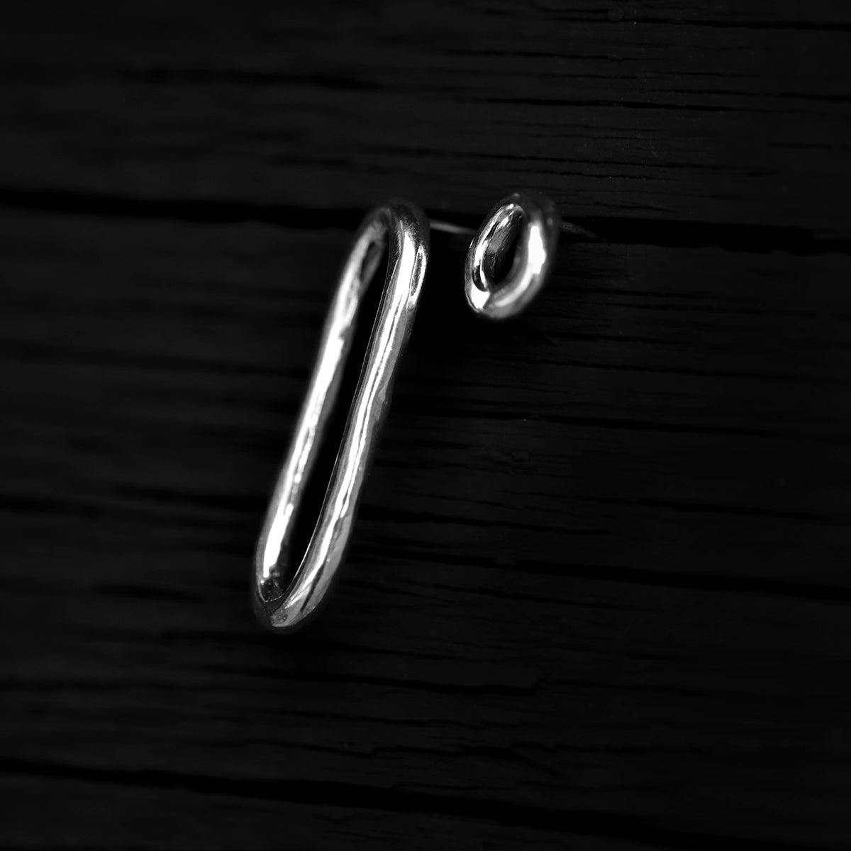 Lähtö and Alku Earrings as set.