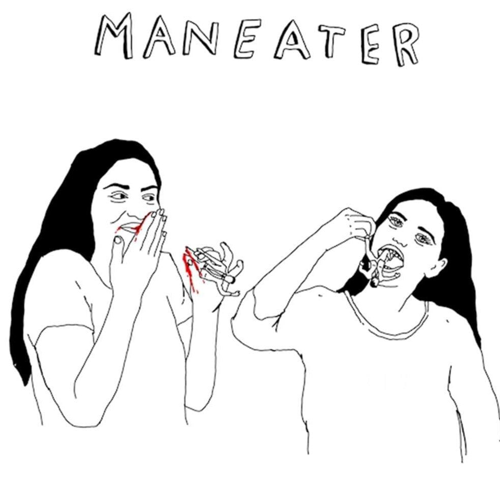 Man Eater - Art Print (A4)