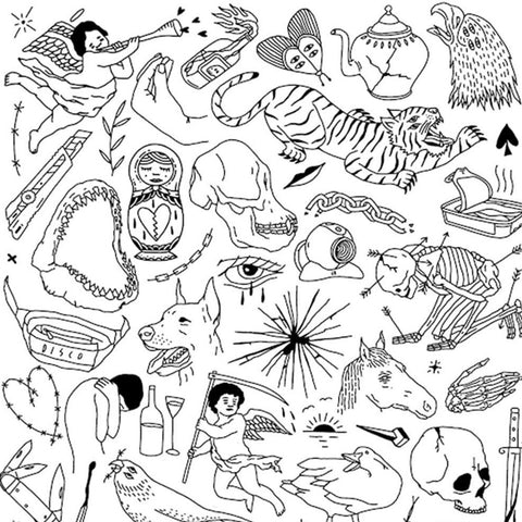 Mixed Stuff - Art Poster Print (A4)