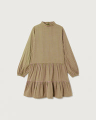 Pink Vichy Liliana Dress Organic Cotton