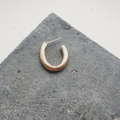 Runsas Hoop Earring Silver or Bronze