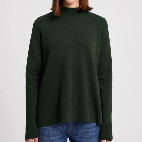 Seldaa Green Knitted Sweater Organic Cotton, Sizes XS, S