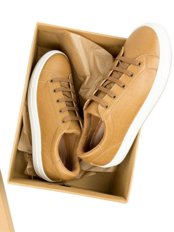 Smart Sneakers - Brown Plant Leather - Size 37, 38