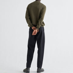 Olive Green Orlando Recycled Organic Cotton Sweater