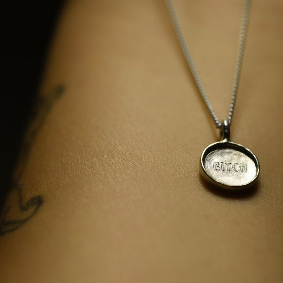 Vapaa Letter / Symbol Necklace Bronze or Silver