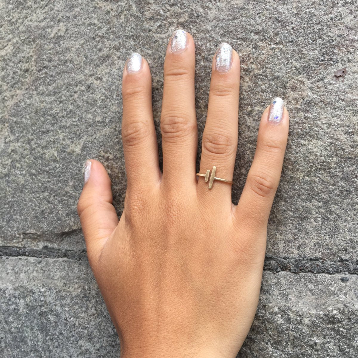 Viiva Ring Bronze